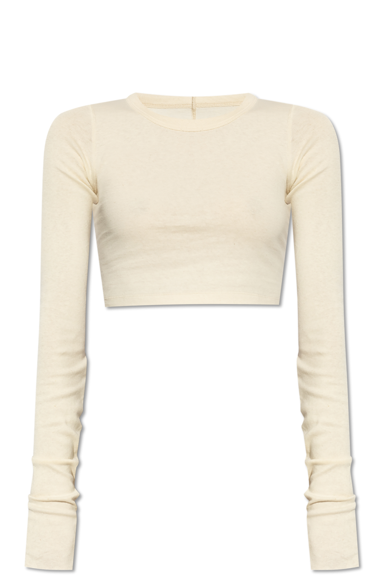 Tシャツ・カットソー RICK OWENS 'LS Crop T' T-shirt Rick Owens Top LS Crop T | Women's Clothing | Vitkac